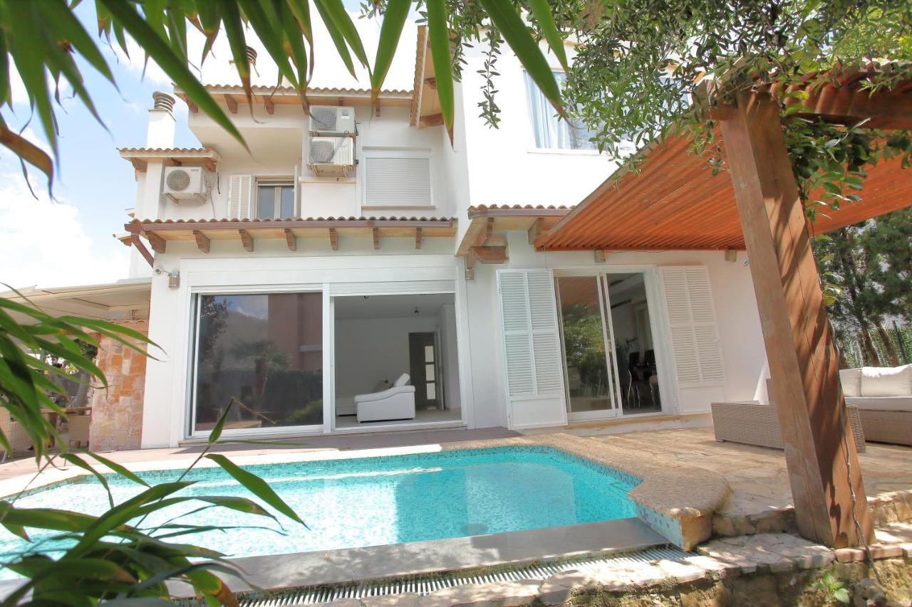 Tropical Garden, Villa With Pool Near The Beach Alcudia  Bagian luar foto